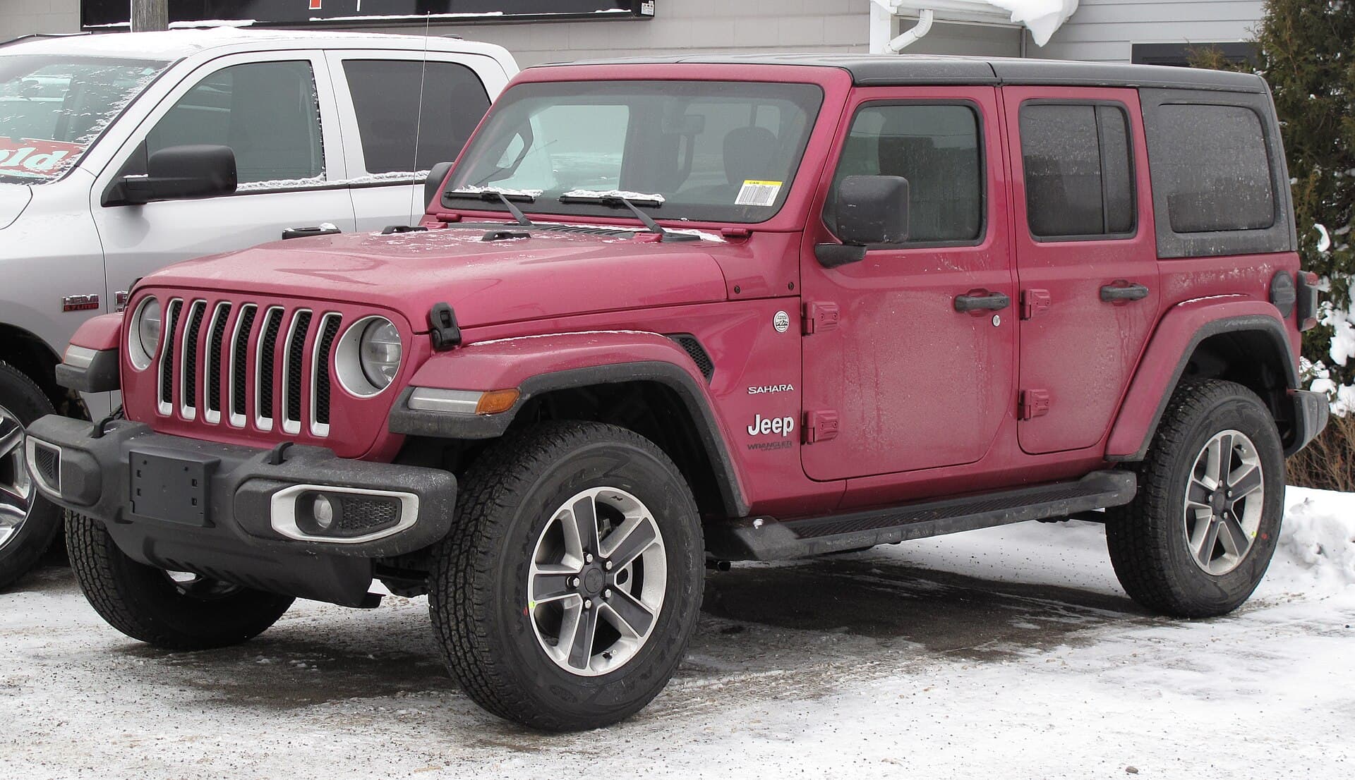 2022 Jeep Wrangler in Firecracker Red — photograph 2 of 6