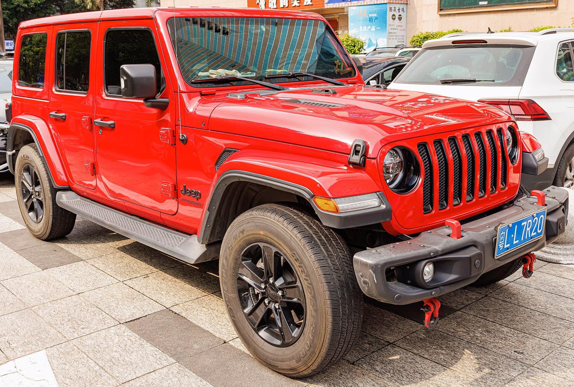 2022 Jeep Wrangler in Firecracker Red — photograph 4 of 6