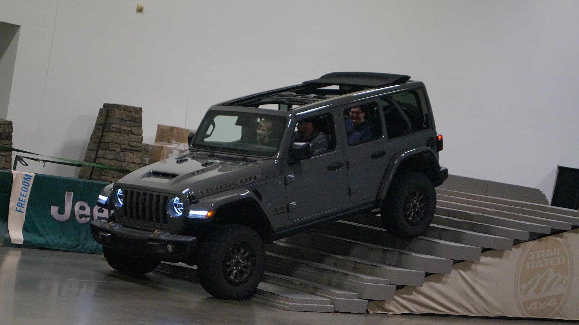 2022 Jeep Wrangler in Granite Crystal — photograph 2 of 6