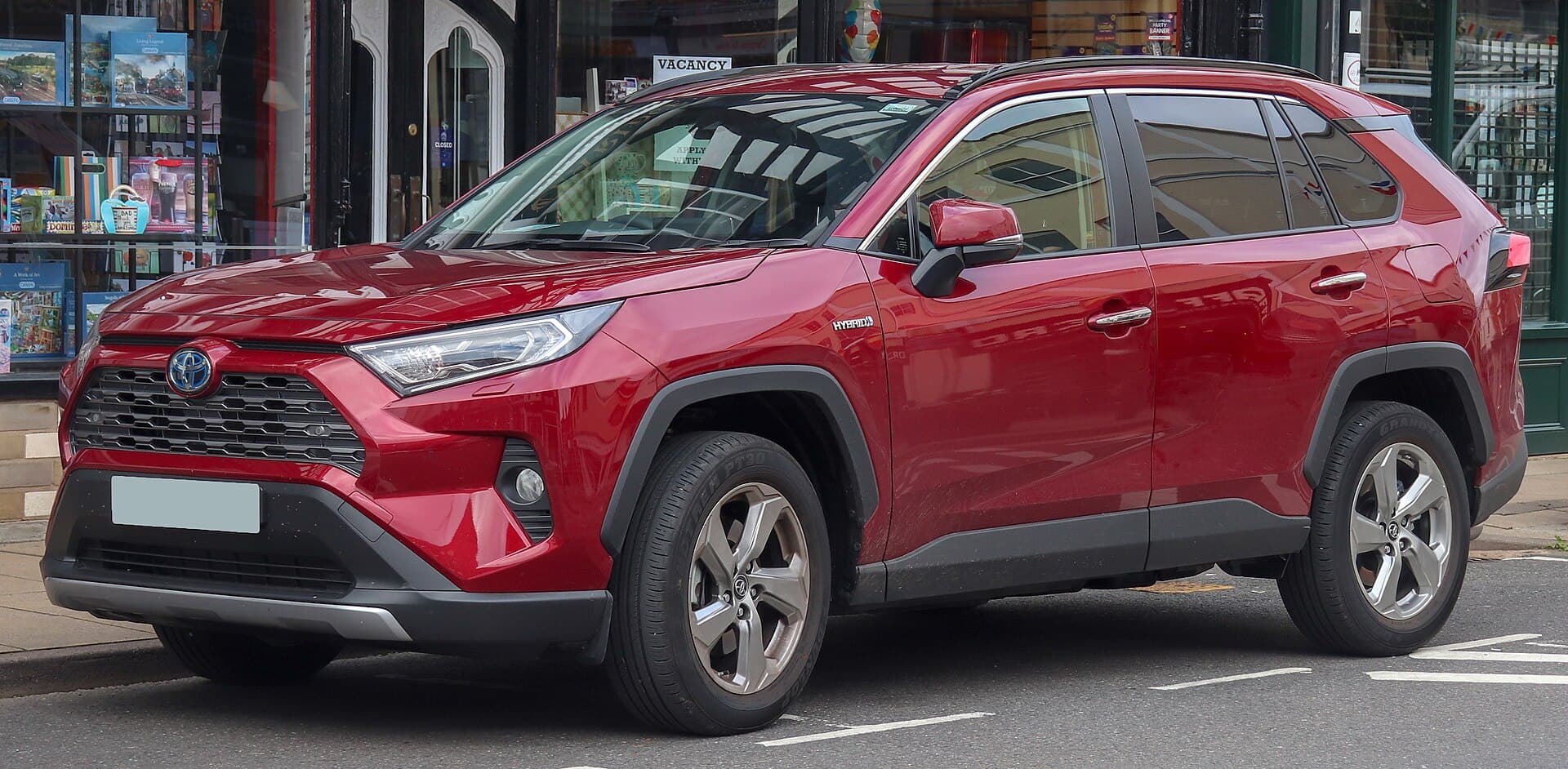 2022 Toyota RAV4 in Ruby Flare — photograph 3 of 5