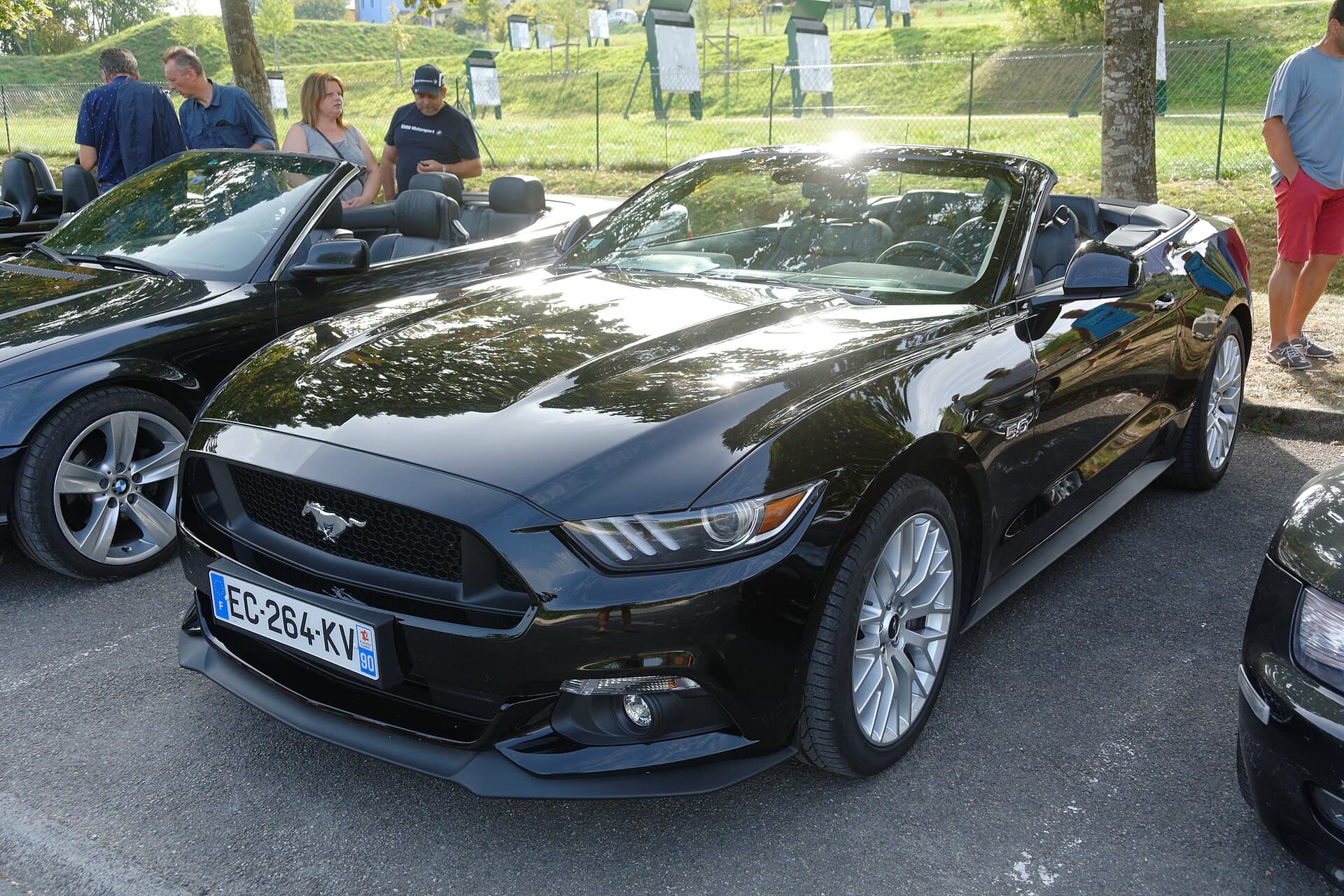 2021 Ford Mustang Convertible in Shadow Black