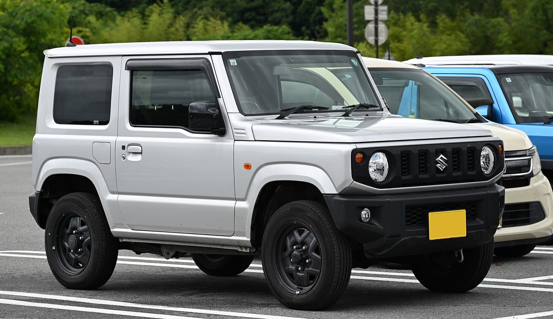 2021 Suzuki Jimny in Silky Silver