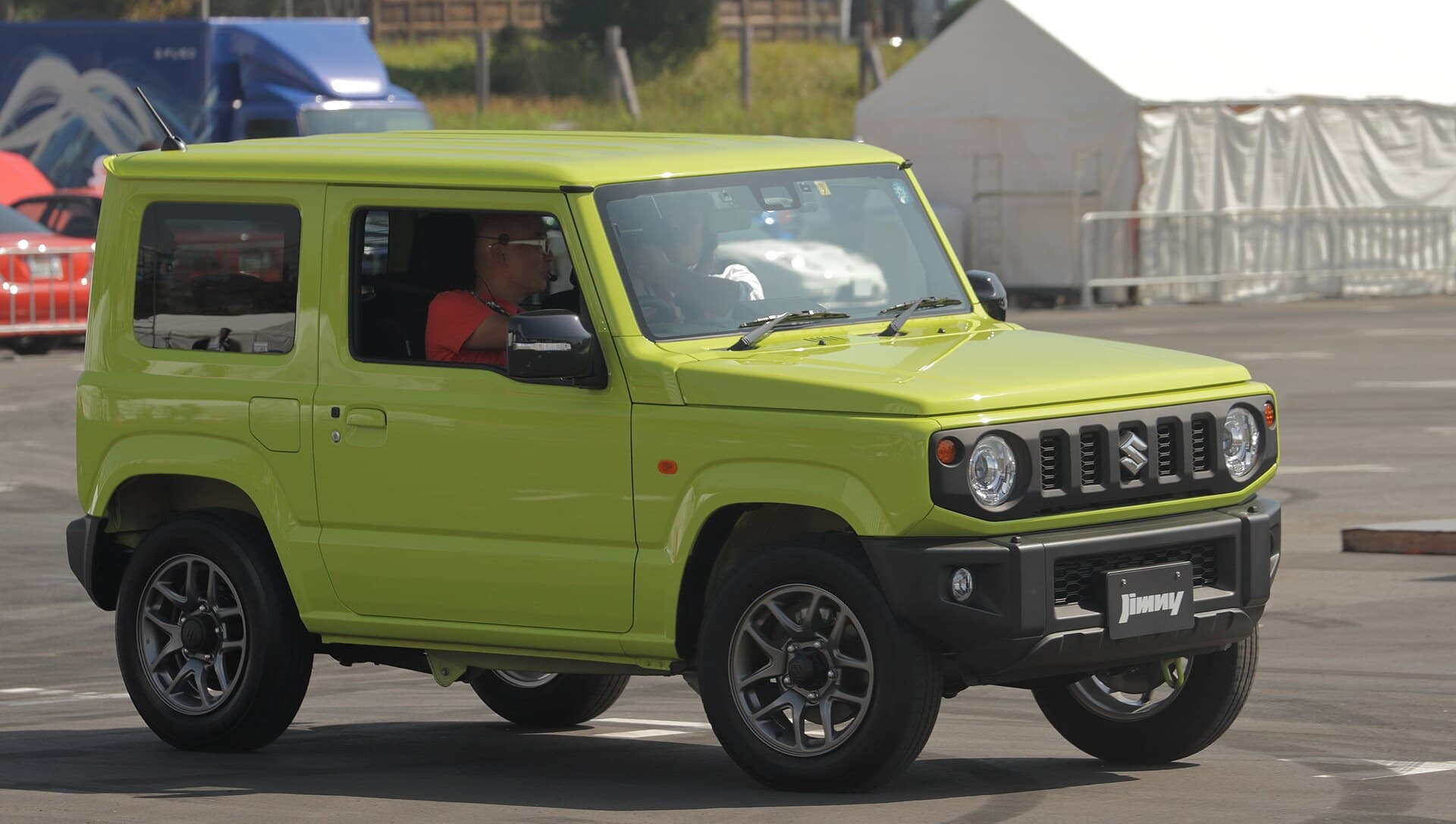 2021 Suzuki Jimny in Kinetic Yellow