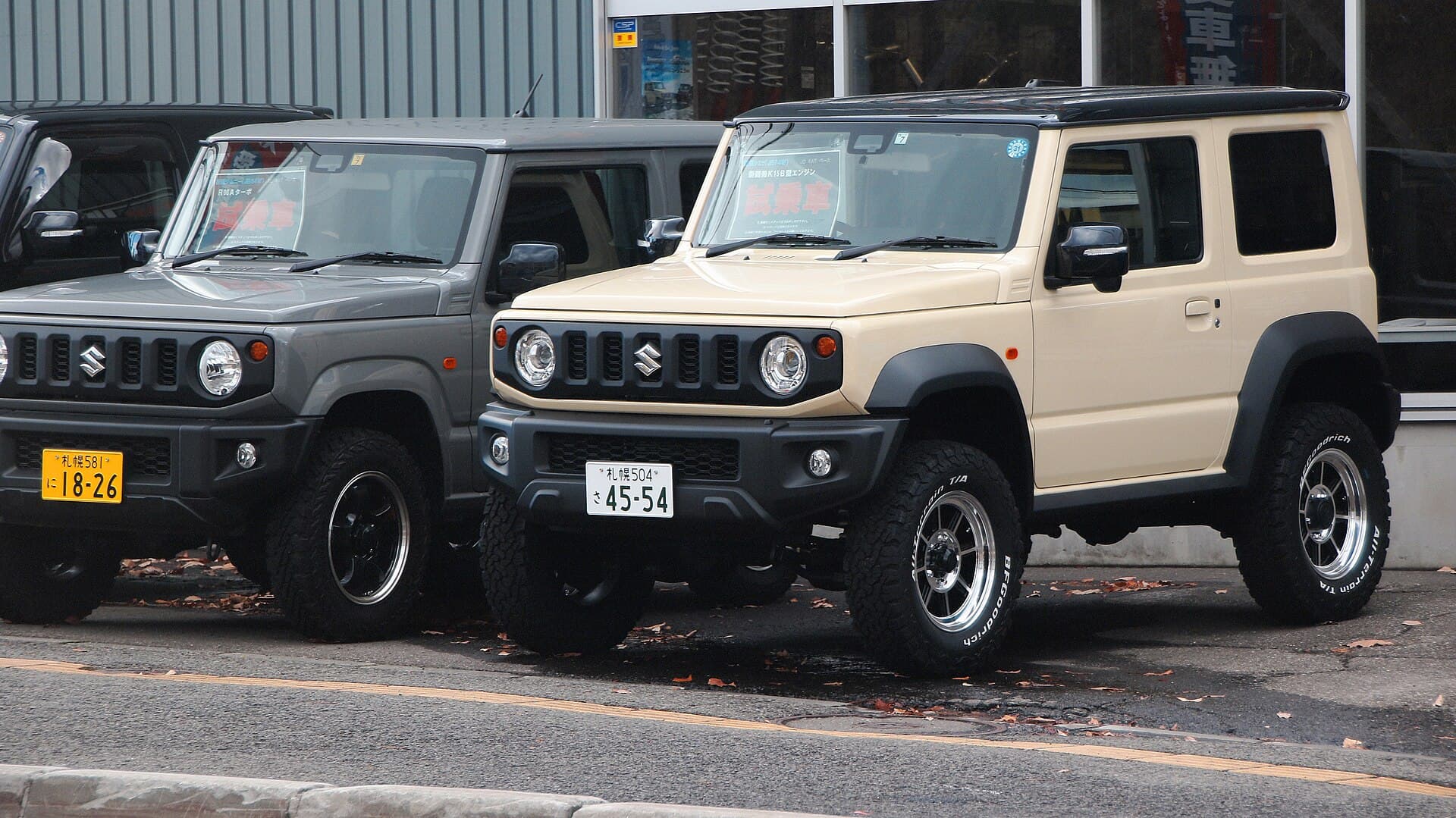 2021 Suzuki Jimny in Medium Grey