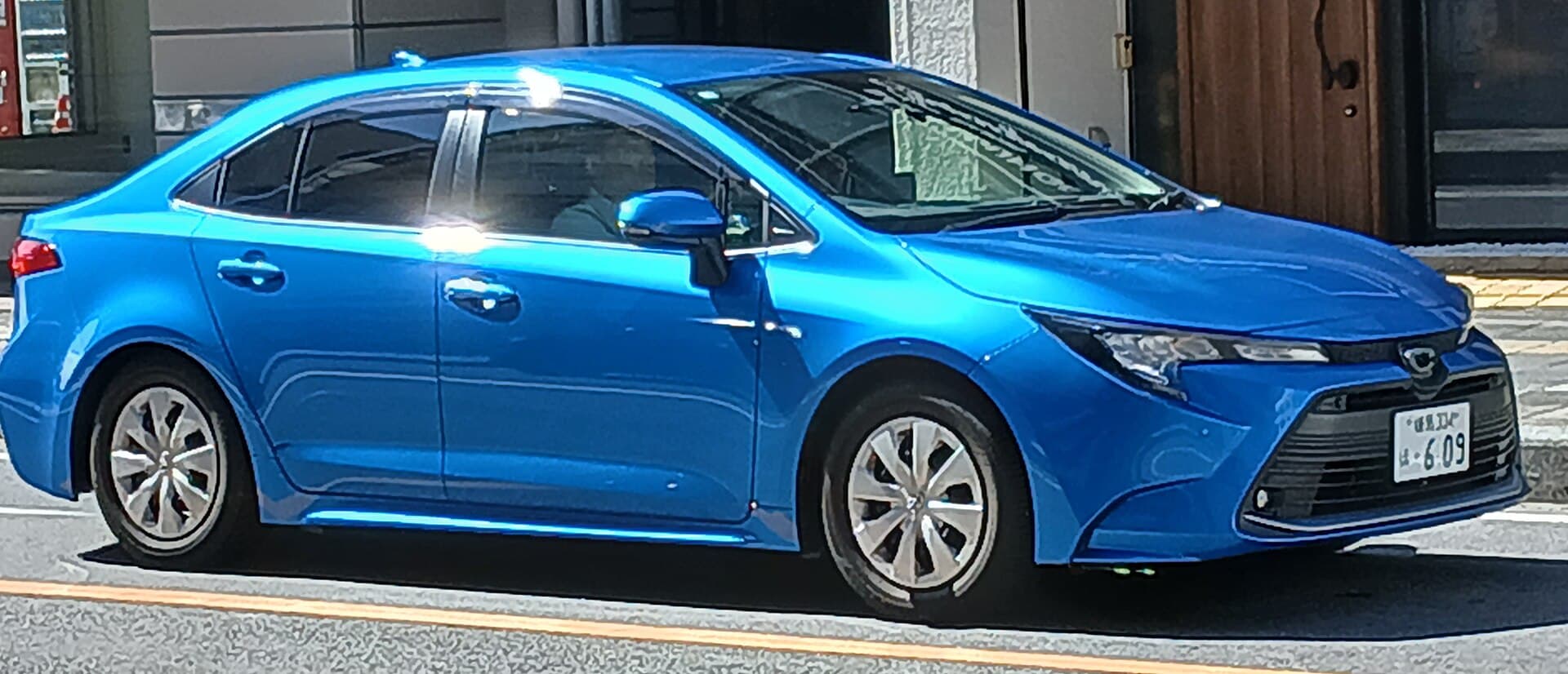 2021 Toyota Corolla in Blue Crush