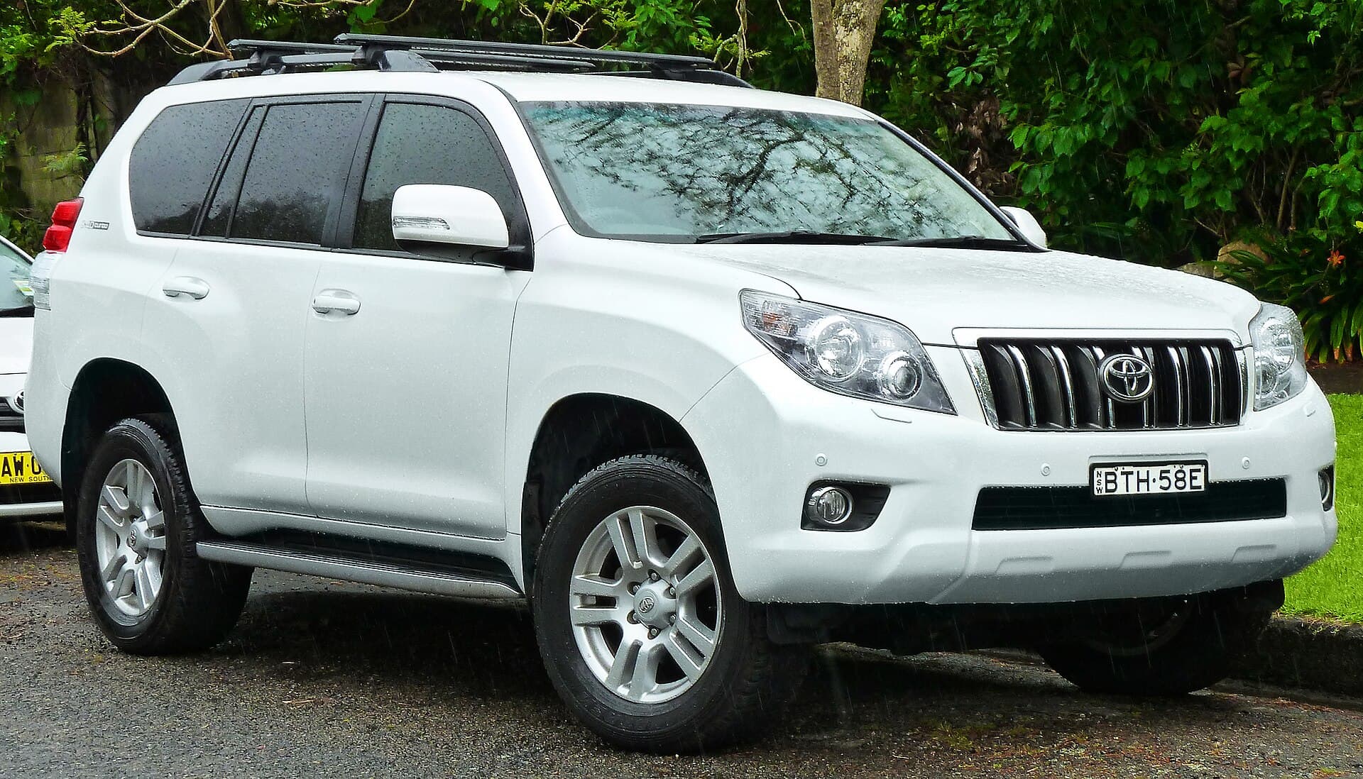 2021 Toyota Land Cruiser Prado in Pearl White