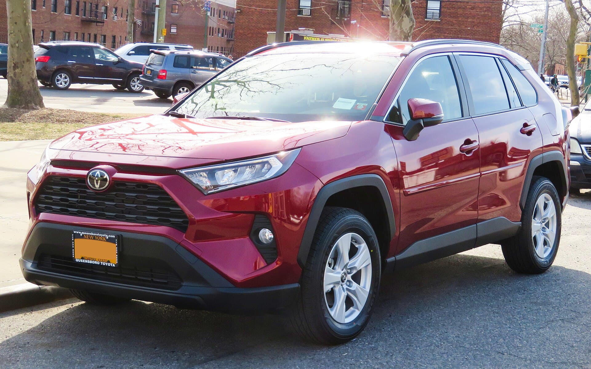 2022 Toyota RAV4 in Ruby Flare