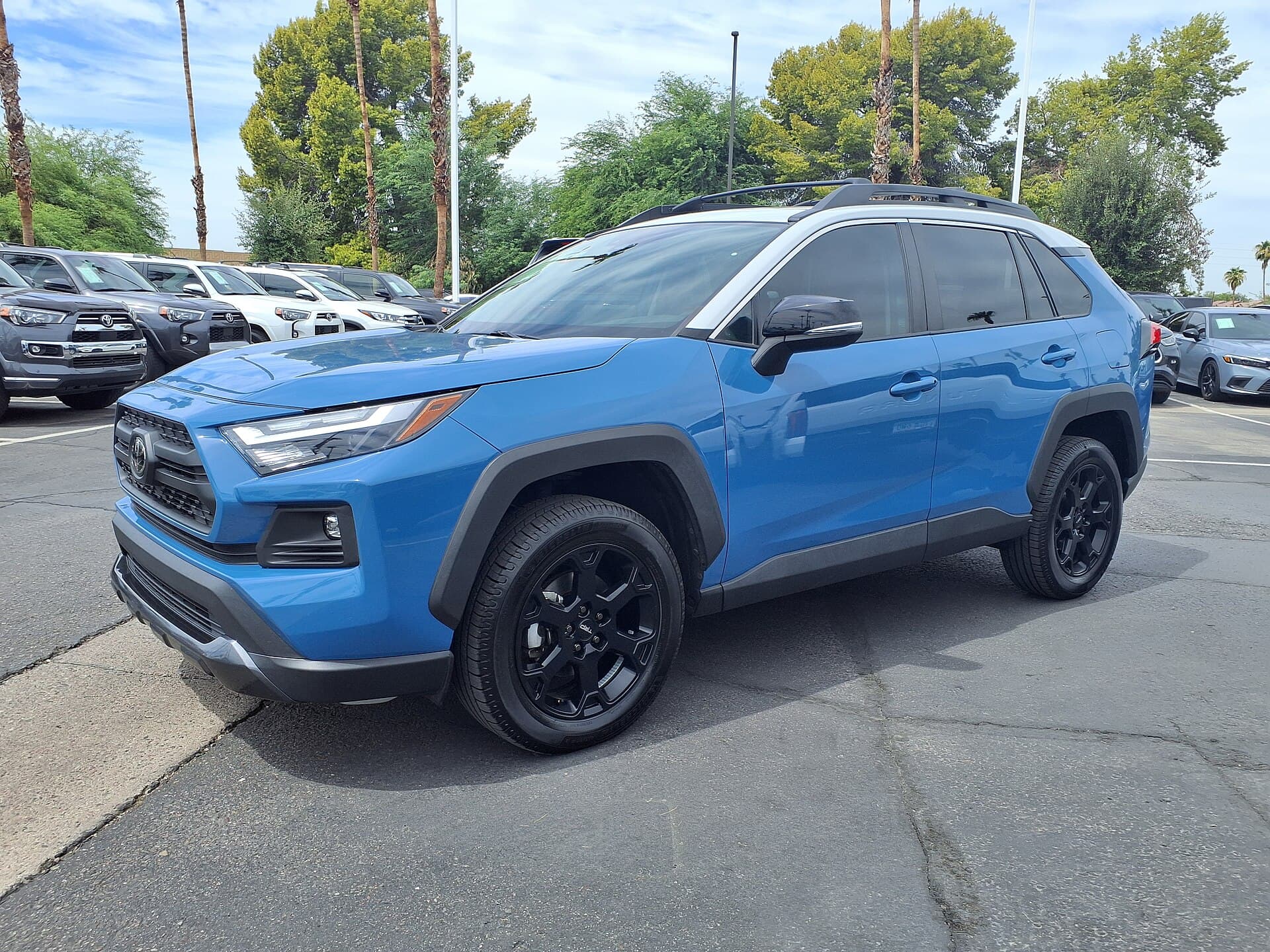 2022 Toyota RAV4 in Blueprint